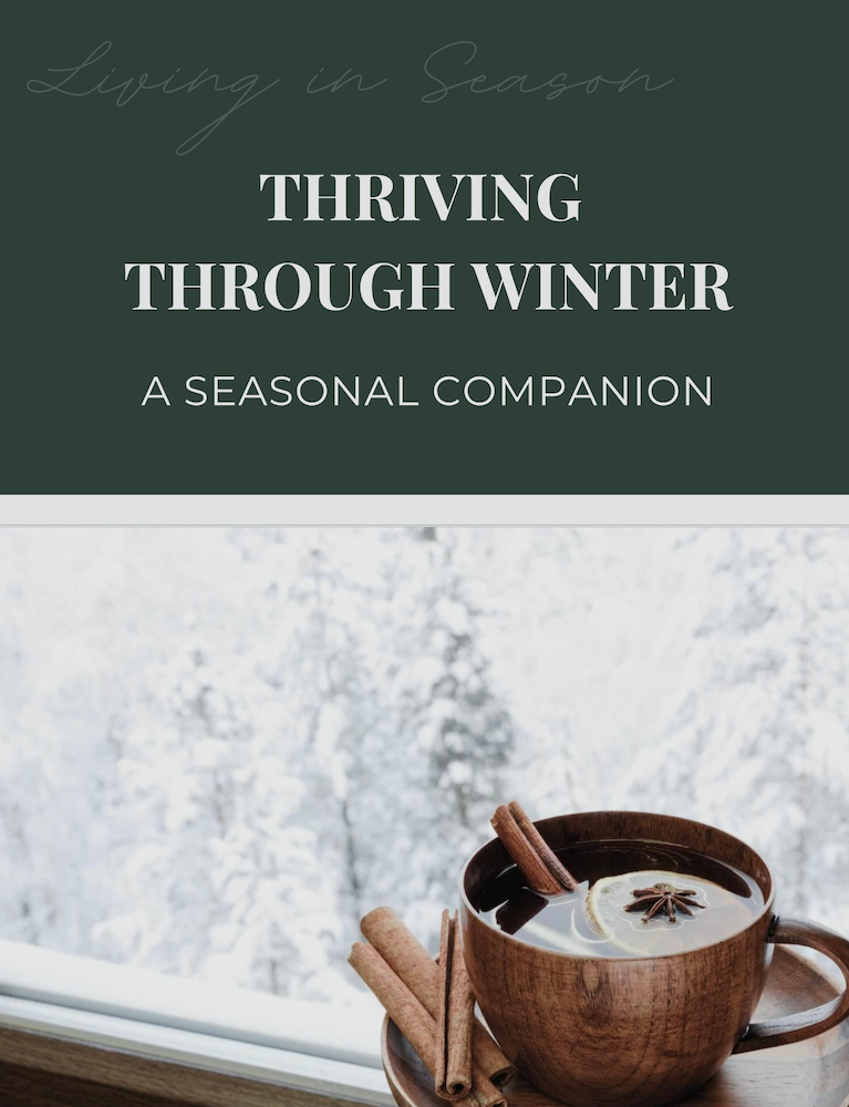 Thriving Through Winter guide cover