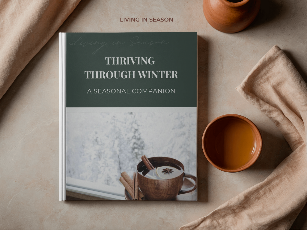 Thriving Through Winter first winter book cover